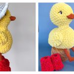 Spring Duck Amigurumi Free Crochet Pattern