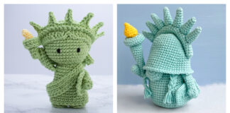 Statue of Liberty Amigurumi Crochet Pattern