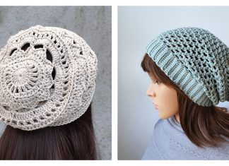 Summer Slouch Hat Crochet Patterns