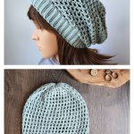 Summer Slouch Hat Free Crochet Pattern