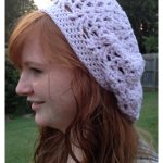 The Kid Lace Slouch Hat Free Crochet Pattern