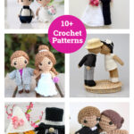 10+ Wedding Doll Amigurumi Crochet Patterns