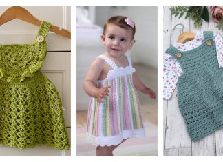 Baby Pinafore Crochet Patterns