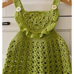 Granny Triangle Pinafore Dress Crochet Pattern