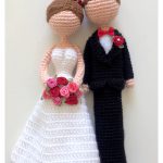Loving Bride and Groom Wedding Dolls Crochet Pattern