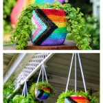 Pride Planter Cozies Free Crochet Pattern
