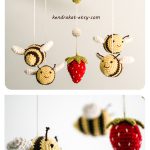 The Bee’s Mobile Crochet Pattern