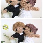 Wedding Amigurumi Free Crochet Pattern and Video Tutorial