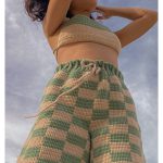 Checkered Shorts Crochet Pattern