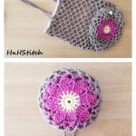 Foldable Flower Market Bag Crochet Pattern
