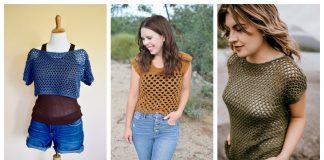 Honeycomb Mesh Top Crochet Patterns