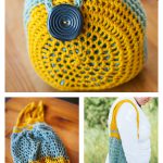 Pocket Market Bag Free Crochet Pattern