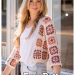 Granny Square Cardigan Free Crochet Pattern