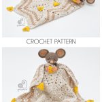 Mouse Amigurumi Security Comfort Blanke Crochet Pattern