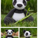 Pei the Panda Amigurumi Free Crochet Pattern