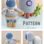 Roberta the Astronaut Crochet Pattern