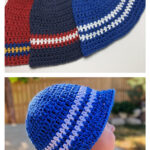 Sun and Sand Bucket Hat Free Crochet Pattern