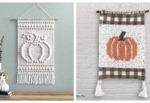 Autumn Pumpkin Wall Hanging Crochet Patterns