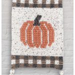 Autumn Pumpkin Wall Hanging Free Crochet Pattern