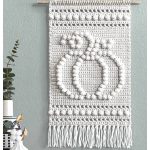 Bobble Pumpkin Wall Hanging Crochet Pattern