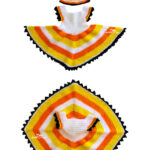 Candy Corn Witch Baby Costume Free Crochet Pattern