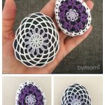 Easter Egg Stones Free Crochet Pattern