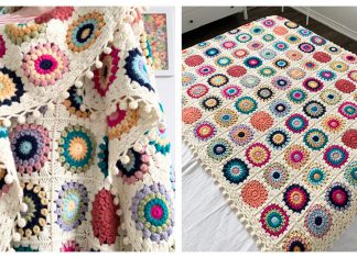 Island Time Blanket Free Crochet Pattern and Video Tutorial