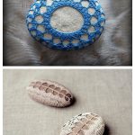Lace Covered Stone Free Crochet Pattern