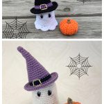 Mini Halloween Ghost Crochet Pattern