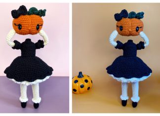 Penny Pumpkin Head Amigurumi Free Crochet Pattern