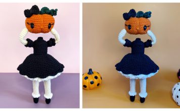 Penny Pumpkin Head Amigurumi Free Crochet Pattern