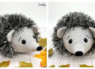 Plush Hedgehog Amigurumi Free Crochet Pattern