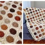 Polka Dottie Blanket Free Crochet Pattern