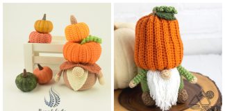 Pumpkin Gnome Amigurumi Free Crochet Pattern