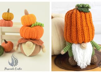 Pumpkin Gnome Amigurumi Free Crochet Pattern