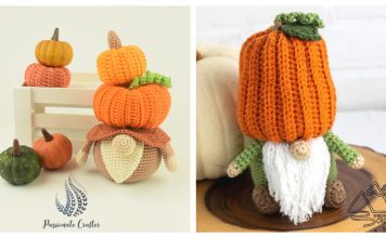 Pumpkin Gnome Amigurumi Free Crochet Pattern