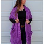 Transitions Pocket Shawl Free Crochet Pattern