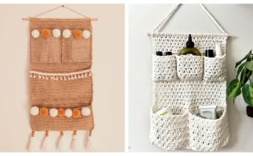 Wall Hanging Organizer Free Crochet Pattern