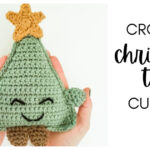 Christmas Tree Cuddler Free Crochet Pattern and Video Tutorial