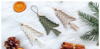 Christmas Tree Ornaments Crochet Pattern