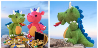 Dante the Dragon Amigurumi Free Crochet Pattern