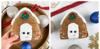 Gingerbread House Amigurumi Free Crochet Pattern