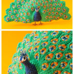 Realistic Peacock Amigurumi Crochet Pattern