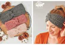 Picot Headband Free Crochet Pattern and Video Tutorial