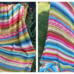 Stitch Sampler Scrapghan for Beginners Free Crochet Pattern