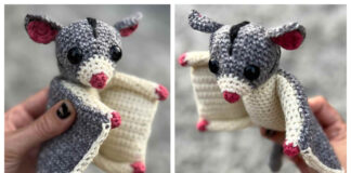 Sugar Glider Amigurumi Free Crochet Pattern