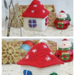 The Magic Little House Ornament Free Crochet Pattern
