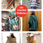 10+ Hooded Poncho Crochet Patterns