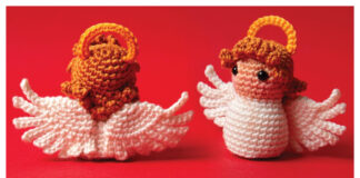 Angel Amigurumi Free Crochet Pattern and Video Tutorial