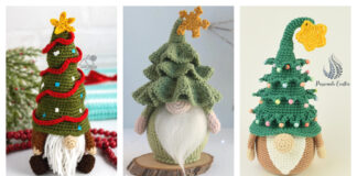 Christmas Tree Gnome Crochet Pattern